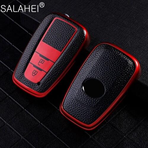 Protector New TPU car key case Full cover Case for Toyota Prius Camry Corolla C-HR CHR RAV4 Prado 2018 Car Interior Accessories