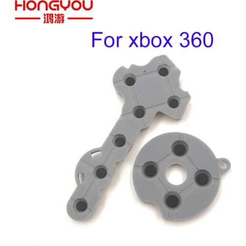 20Sets Conductive Rubber Silicon Pads for Microsoft Xbox 360 Wireless Controller Contact Button D-Pad Repair Fix