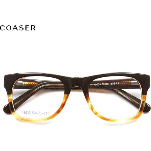 2020 Square Glasses Frame Women Italy Brand Designer Eyeglasses Frame Myopia Vintage Eyeglasses Prescription Men Optical Frames