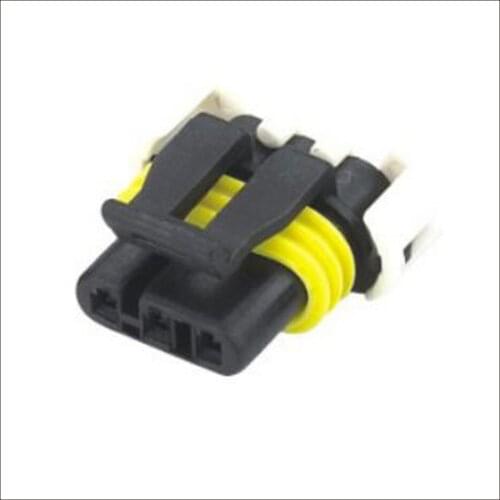 50set 12059595 wire connector female cable connector male terminal 3pin connector Plug sockets Fuse box DJ7035Y-1.5-21