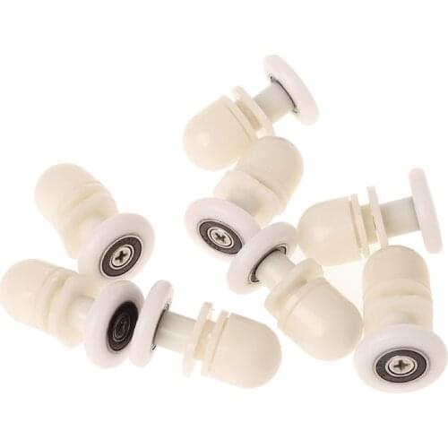 8 Pcs Shower Door Rollers Runners Wheels Pulleys Sliders Eccentric 20mm 25mm Diameter shaft W310