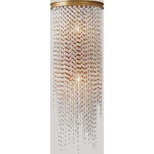 American Luxury pendant Crystal Lamp Dining Room Creative wall sconce for Bedroom bathroom Led Wall light picture Cafe lighting