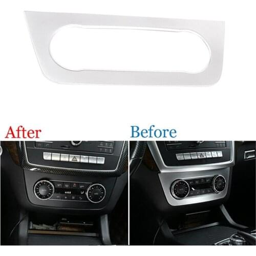 Car Interior Console Air Condition Adjust Panel Cover Trim for Mercedes Benz ML GL GLE GLS Class X166 W166
