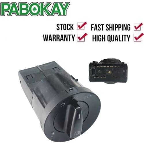 1C0941531 Headlight Fog Light Width Lamp Switch Control For V W J etta MK4 Bora Golf Passat 5 Beetle 1C0 941 531