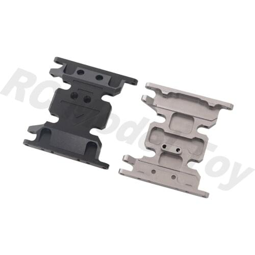 Aluminum Alloy Center Skid Plate Gearbox Base Mount for 1/10 RC Crawler Car Axial SCX10 90046 90047