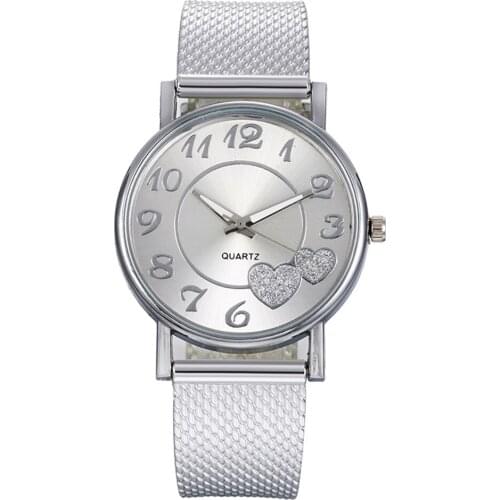 The Latest Top Fashion Women Watches Mesh Belt Quartz Wrist Watch Ladies Dress Watch Wild Lady Creative Fashion Gift Watch