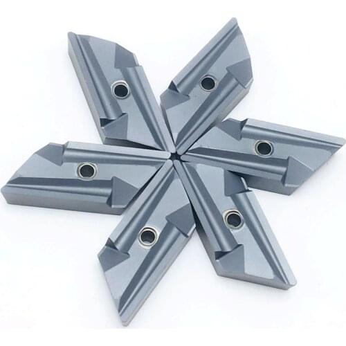 Carbide KNUX160405R LT10 turning inserts high quality original cylindrical lathe tool LAMINA lathe parts KNUX 160405 R