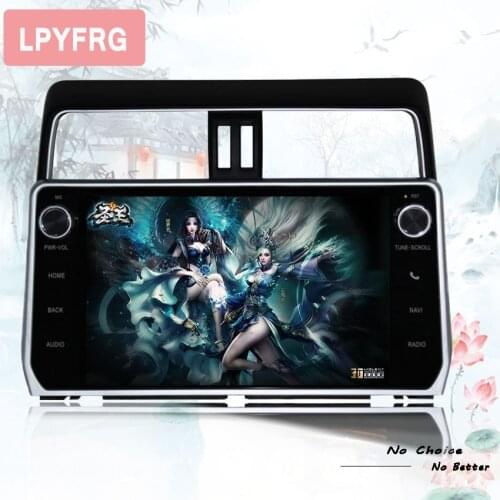 Deckless Android 10.0 For Toyota Land Cruiser Prado 150 2017 - 2018 Car Radio Multimedia Player Navigation With 2din 2 din dvd
