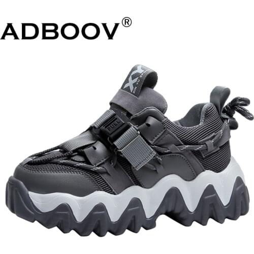 ADBOOV Plus Size 35-43 Unisex Fashion Sneakers Weave Sole Buckle Casual Sport Shoes Women Men Couple Shoes