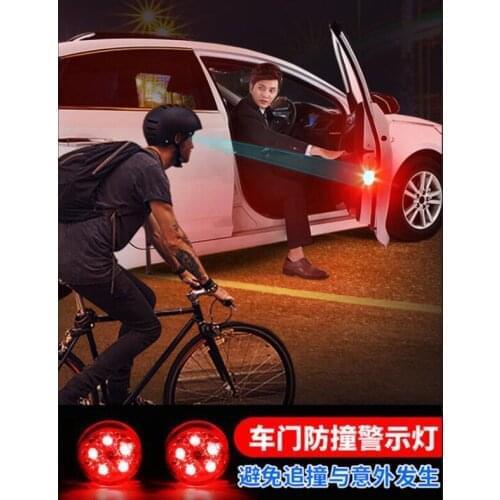 NEW LED Car Door Opening Warning Lights For Honda Civic CRV Accord Odeysey Crosstour FIT Jazz City JADE Styling Accessories