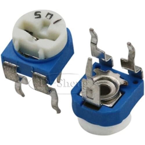 20PCS RM065 RM-065 500 ohm 501 RM065-501 Trimpot Trimmer Potentiometer variable resistor