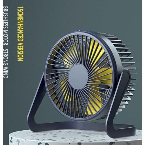 Summer Portable Fan Cooling USB Desktop Fan Mini Air Cooler Rotation Adjustable Angle For Office Household USB High Quality Fan