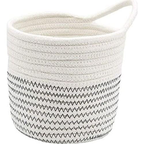 Q9QF Wall Hanging Organizer Sundries Storage Basket Clothing Toy Collection Bucket Creative Cleaning Organizer Barrel Crafted