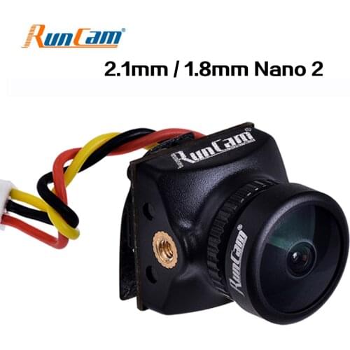 RunCam Nano 2 FPV Camera 2.1mm(M8) FOV 155° /1.8mm (M8) FOV 170° 700TVL CMOS NTSC Mini for FPV Racing Drone