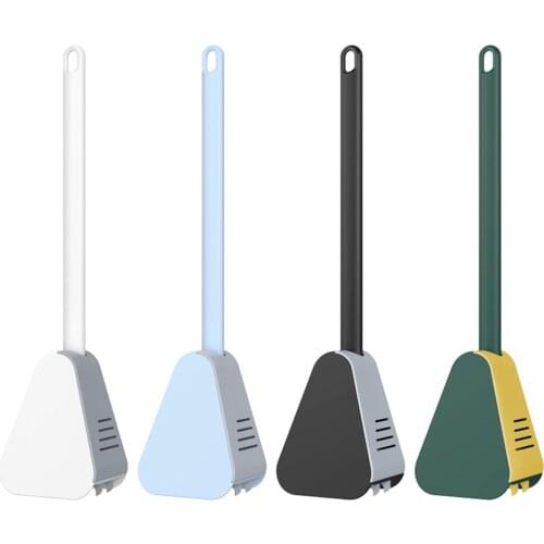 Toilet Brush No Dead Ends To Wash The Toilet Silicone Brush Hanging Type Kitchen Gadget And Accessories Dropshipping stunning