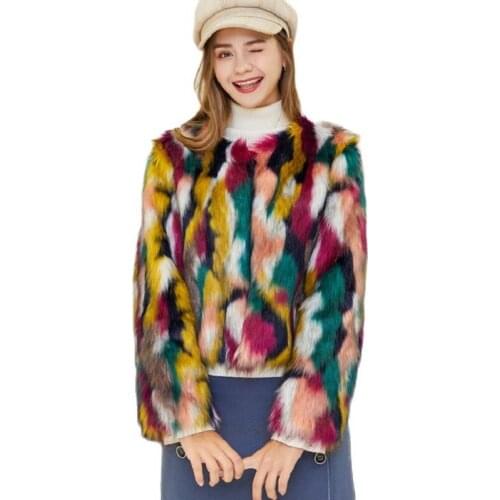 Короткие шубы SZOLWY China At AliExpress