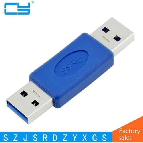 USB 3.0 Type A Male to Type A Male M-M Coupler Adapter Gender Changer Connector Pro New