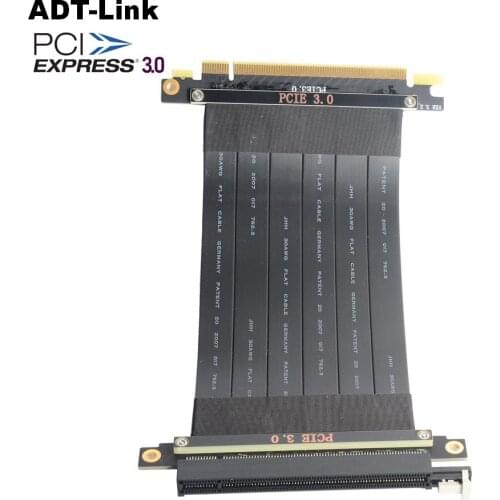 High Speed PCI Express 3.0 16X Flexible Cable Extension Adapter Riser Card PC Graphics Cards Connector Cable PCIe Riser