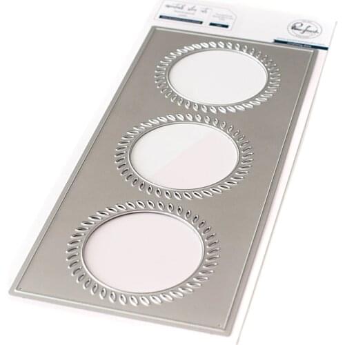 AliliArts Metal Cutting Dies Braided Circles frame diy Scrapbooking Photo Album Decorative Embossing PaperCard Crafts Die 2020