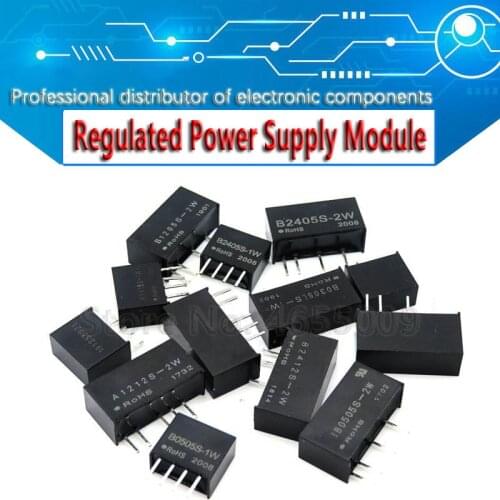 1pcs B0505S 1W 2W B0303S B0305LS B1205S B2405S B2405S B1212S A1212 IB0505S-2W regulated power supply module Isolating Switching