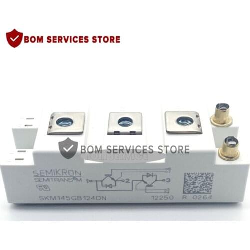 SKM145GB124DN SKM145GB126DN FREE SHIPPING NEW ORIGINAL IPM MODULE