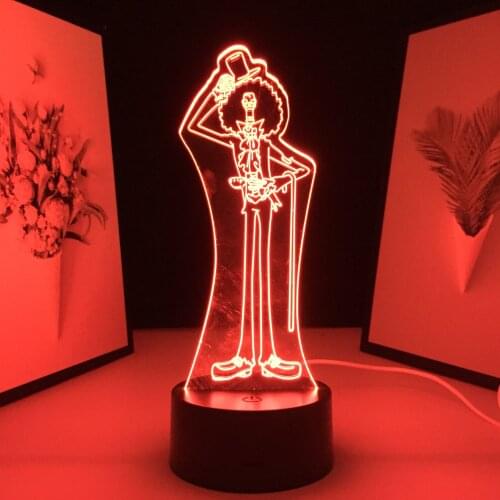 King of Soul Anime Figure for Child Birthday Gift Bedroom Decoratio Nightlight Manga Table Lamp 3D LED Night Light Dropshipping