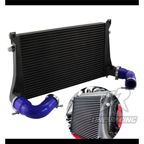 70MM Competition Intercooler Fit For MK7 GTI Golf R VAG 1.8T 2.0T 8V A3 S3 Inlets