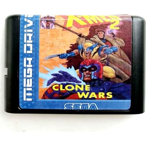 X Man 2 16 bit MD Memory Card for Sega Mega Drive 2 for SEGA Genesis Megadrive