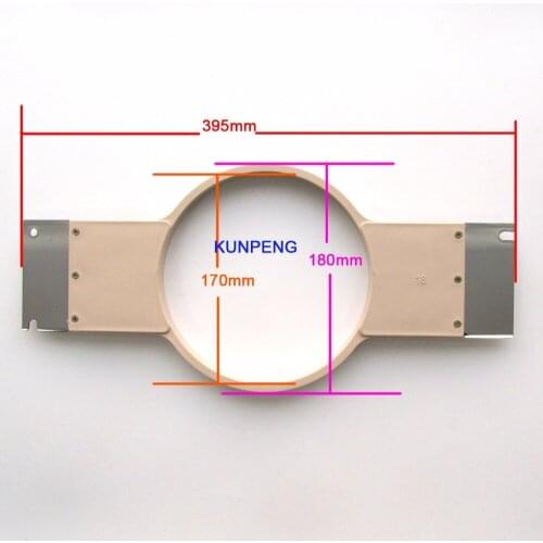 #KP395-085I-18 1 PCS Embroidery Hoop 18cm 7.1" - 395mm Wide (15.5") fit for SWF Commercial Machines