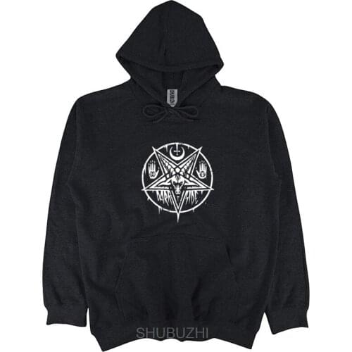 Summer plus size hoodie PENTAGRAM BAPHOMET Satan Swedish Music Group. A metal nation male hoodies cotton sweatshirt sbz103