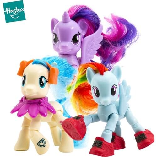 My Little Pony Marys vivid pony purple moon cloud treasure girls toy mount selects childrens gift toy