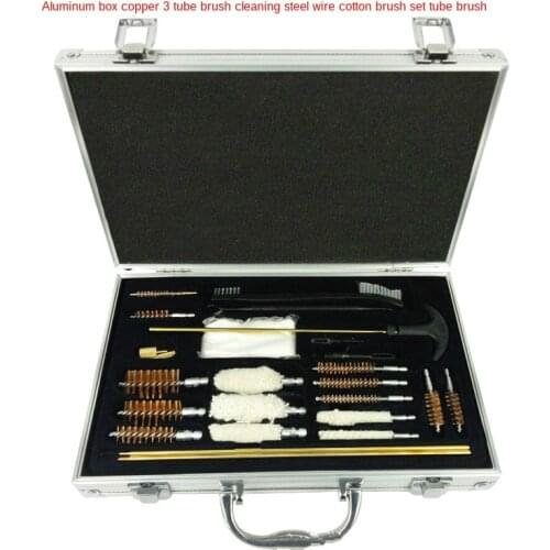 Hunting Universal Gun Pistol Cleaning Tool Kit Set Outdoor Brush Clean Tool Cleaner Pipe Mop Portable Rifle Brushes Weapon Acces