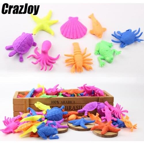 In Water Bulk Swell Lot Growing Sea Creature Various Kinds Mixed Expansion Toy Colorful Puzzle Creative Magic for Children Toys