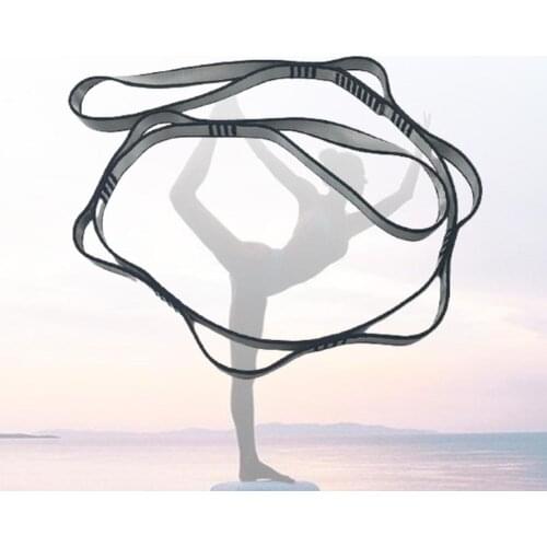 Yoga Stretching Belt Ligament Leg Training Foot Ankle Joint Correction Braces Extend Strap for Aerial Yoga Hammock Climbing 2021