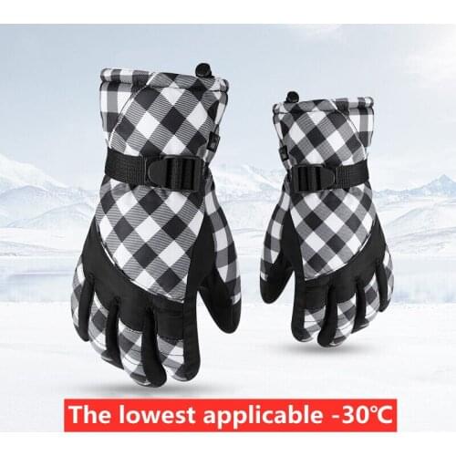 Winter Cycling Gloves Bicycle Warm Gloves Waterproof Outdoor Bike Skiing Hiking Motorcycle Riding gloves Touchscreen Full Finger