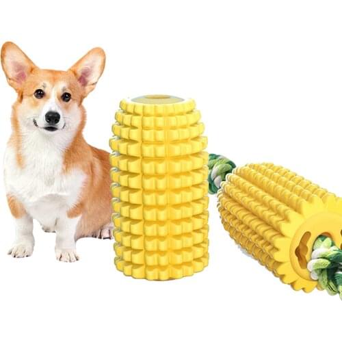 Dog Molar Toothbrush Toys Chew Cleaning Teeth Safe Elasticity Soft TPR Puppy Care Extra-tough Pet Cleaning Toy Supplies