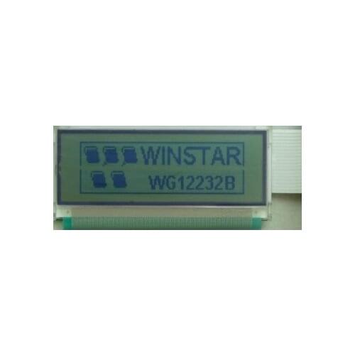 1pcs compatible with wg12232b wg12232-b lcm12232B GFE122032E RG12232B3 18Pin Yellow green display