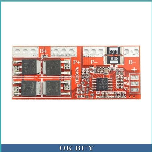 10Pcs/Lot Three Series Lithium Battery Protection Board 10.8V/12.6V 30A High Current Need No Activation Automatic Restoration