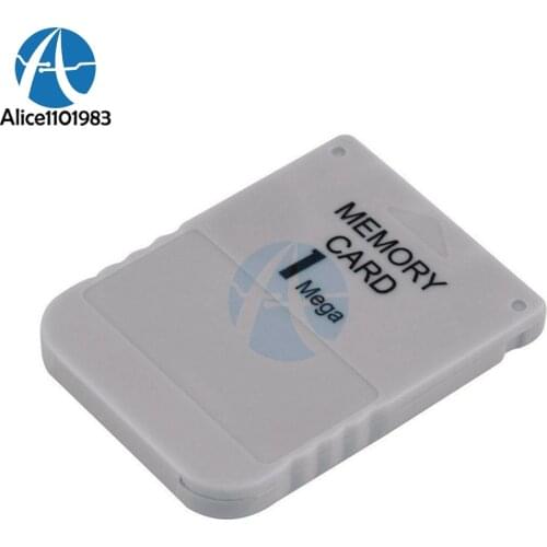 1 MB 1M 1MB Memory Save Saver Card For Sony Performance For PSX Game System White Case