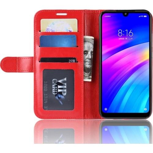 10pcs/lot R64 Wallet Leather Stand PU+TPU Case For Xiaomi MI 9 MI 9SE MI 8Lite Redmi note 6 Redmi note 7 Redmi GO Redmi 7 7A