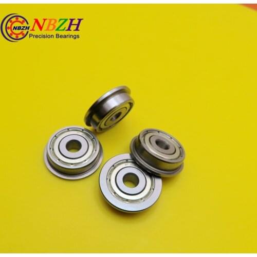 F635ZZ Flange Bearing 5x19x6 mm ABEC-5 F635 Z ZZ Flanged Ball Bearings F635ZZ RF1950ZZ 5*19*22*6*1.5 mm