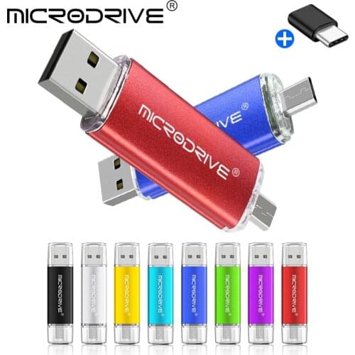 New Usb 2.0 3 in 1 OTG USB flash drive for SmartPhone/Tablet/PC 8GB 16GB 32GB 64GB 128GB 256GB Pendrive High speed pen drive