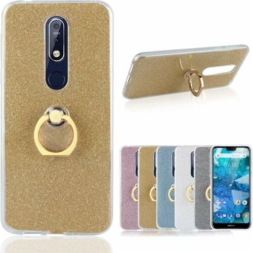 Finger Ring Support Cases For Nokia X6 X7 X71 1 7 9 6 2018 3.1C 6.1 7.1 8.1 Plus 2.2 3.2 4.2 7.2 Thin TPU Protection Case Covers