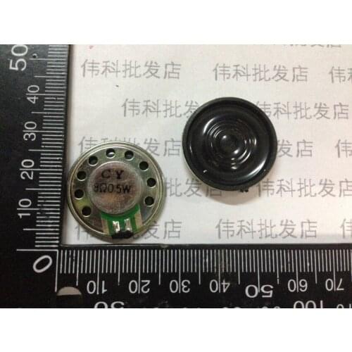 New Ultra-thin mini sound speaker 8 ohms 0.5 watt 8R 0.5W speaker Diameter 2.6CM 26MM Thickness 5MM Loudspeaker
