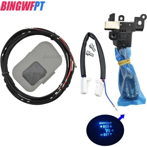 Blue light Cruise Control Switch & Cover 84632-34011 84632-0F010 For Toyota 1.8 GLX-I 45186-02080 45186-12020 for 84632-34011