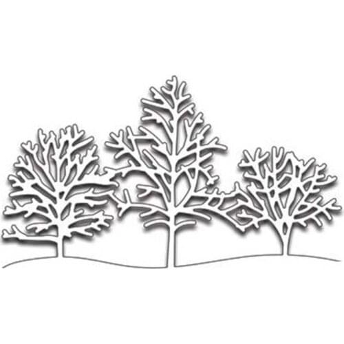 Christmas Cedar Metal Cutting Dies Stencils for DIY Scrapbooking photo album Decorative Embossing Paper Cards