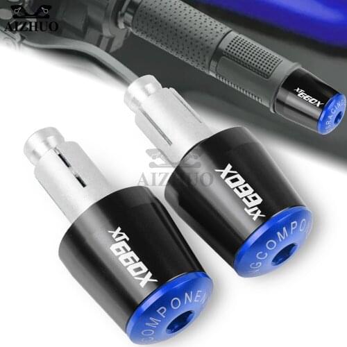 Motorcycle Hand Bar End Handle Grips End Hand Cap 7/8"22mm For YAMAHA XT660X XT 660X XT 660 X 2004-2015 2016 2017 2014 2013