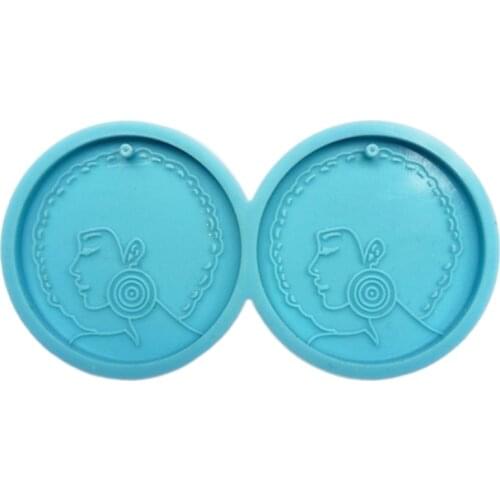 Earrings Epoxy Resin Mold Ear Drop Dangle Silicone Mould DIY Crafts Jewelry Mold