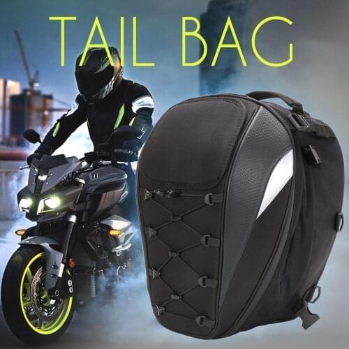 Waterproof Motorcycle Tail Bag Multi-functional And Mounting Durable Rear Seat Bag High Capacity Rider Backpack For KTM YAMAHA