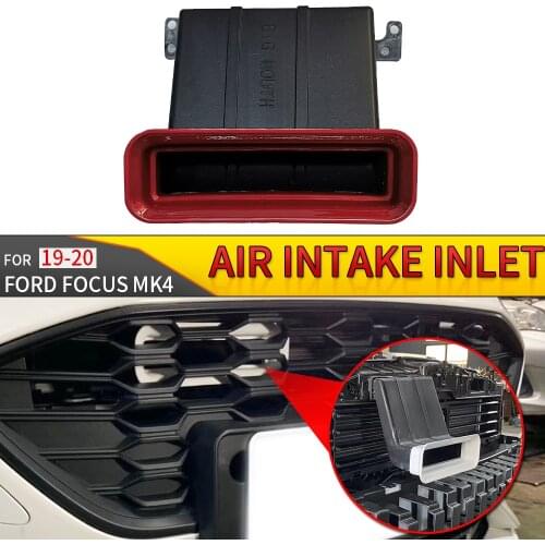 For Ford focus MK4 Air inlet intake filter Hatchback 4D Sedan 5D air inlet tuyere ABS AUTO modification Accessories 2019 2020